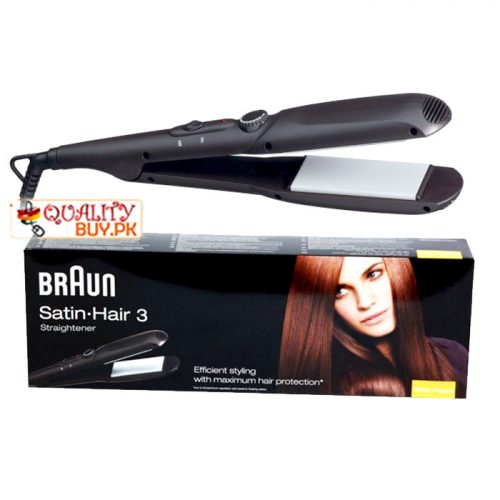 Braun Satin Hair 3 Hair Straightener Iron -3543 original - 1 year brand  warranty - Quality Buy