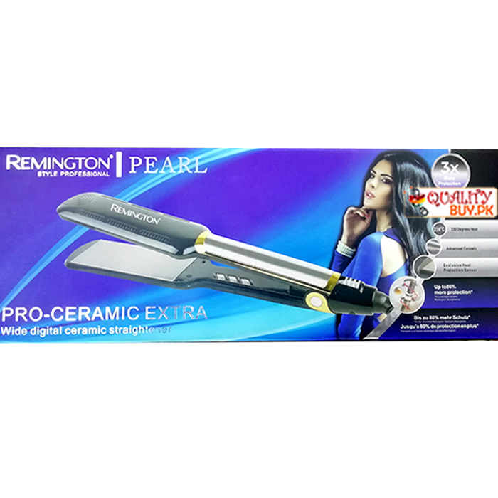 Remington Pearl Pro Ceramic Extra Hair Straightener - 5525 - LCD
