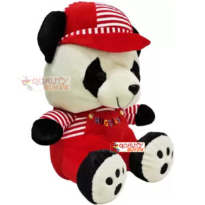 Panda Red Cap Hugsbaby Brand Soft Stuff Plush Toy Pillow Toys for Kids and Adults