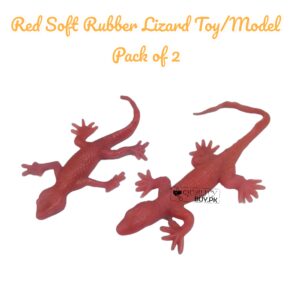 Red Soft Rubber Lizard  Soft Rubber Toy For Kids and Adults